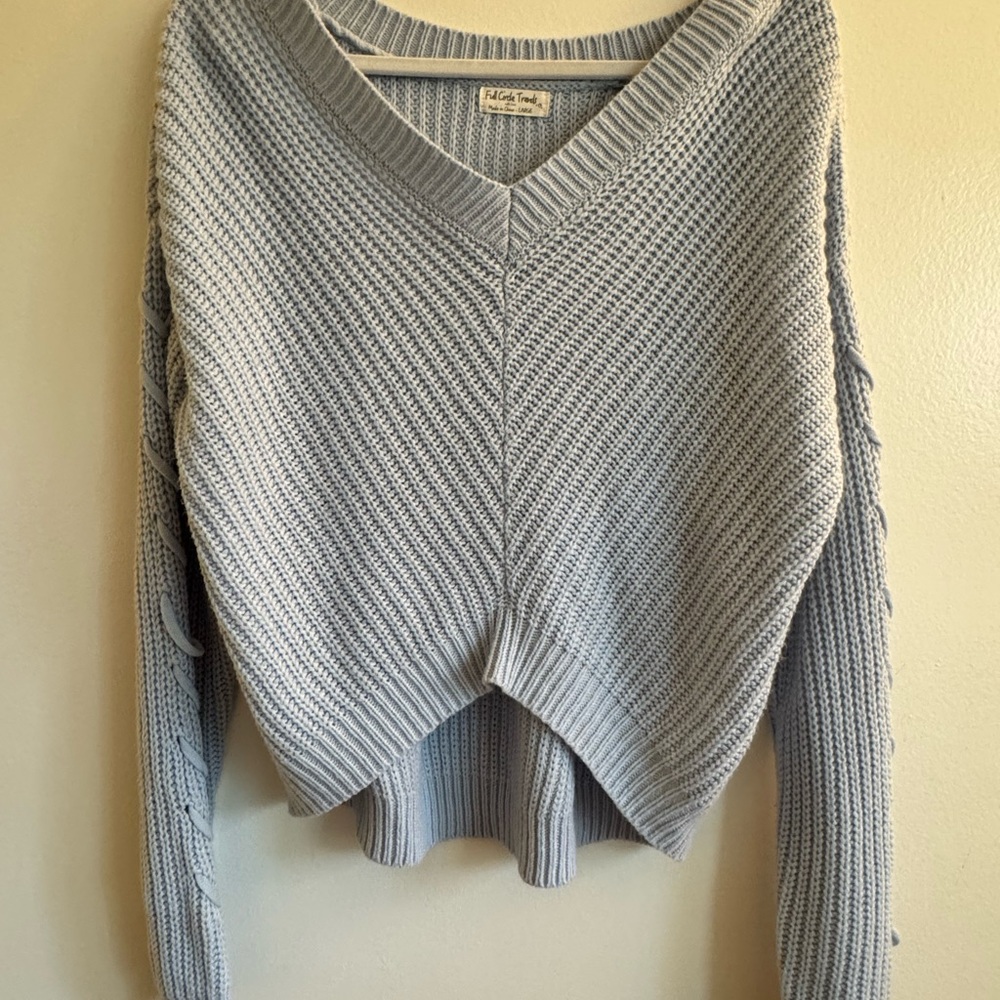 Cozy Knit V-Neck Sweater
